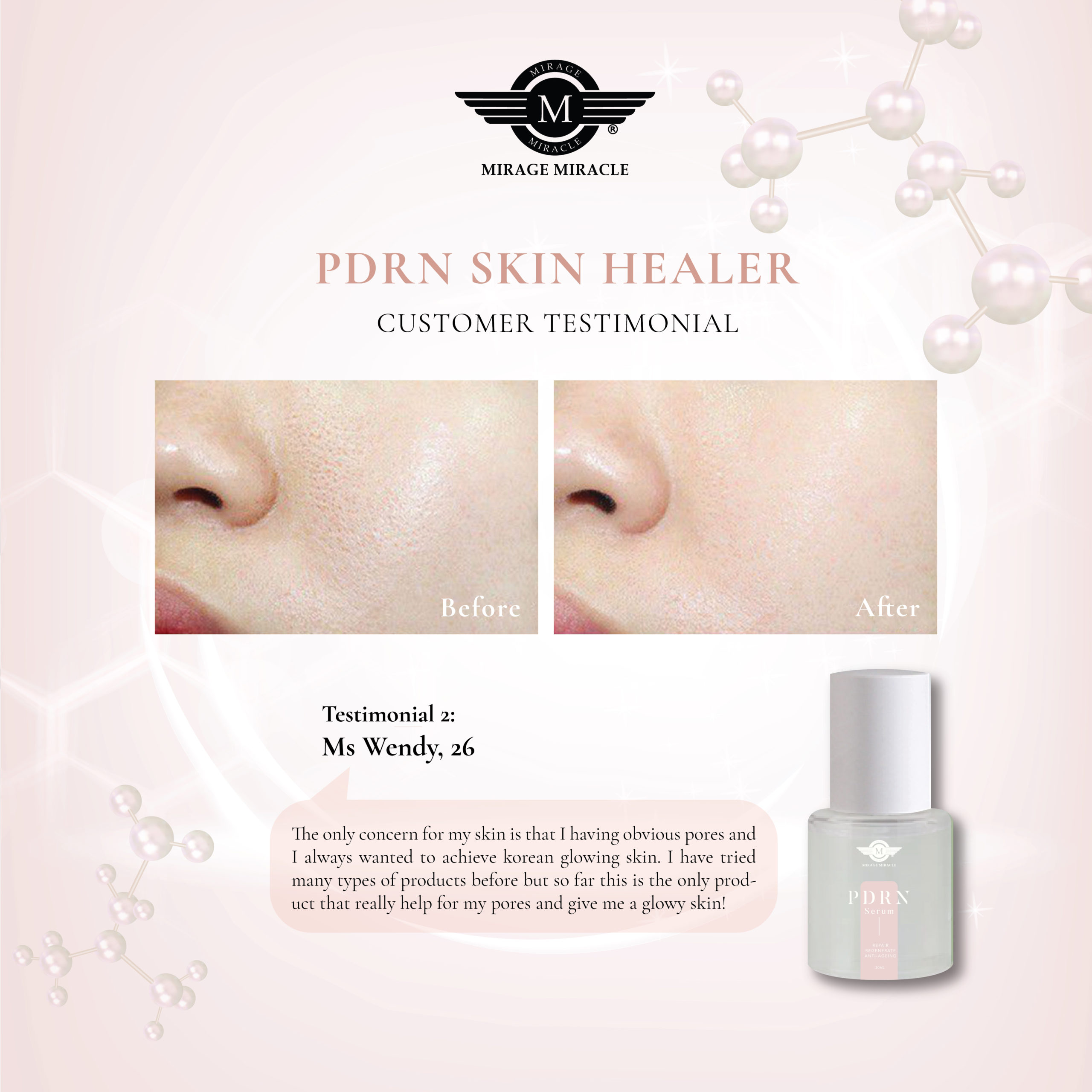 PDRN Skin Healer Serum - Mirage Aesthetic