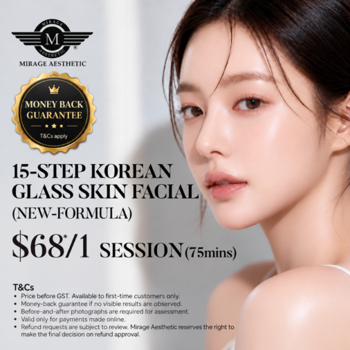 15 Step Korean Glass Skin Facial
